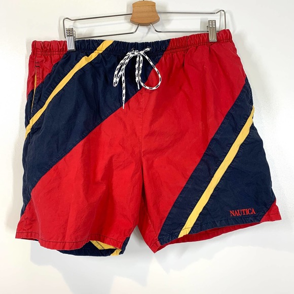 Nautica Other - Nautica Swim Trunks Vintage 90's